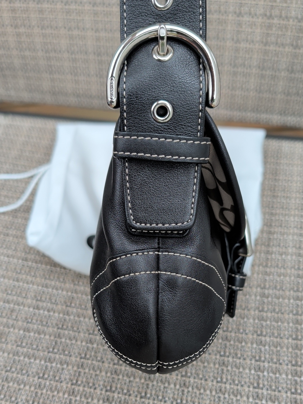 Coach Soho Buckle Flap Shoulder Bag (H040-9247) EUC - Picture 3 of 12
